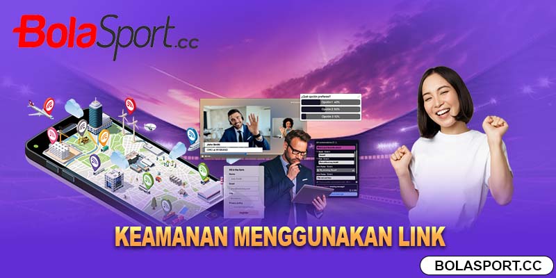 Keamanan Menggunakan Link