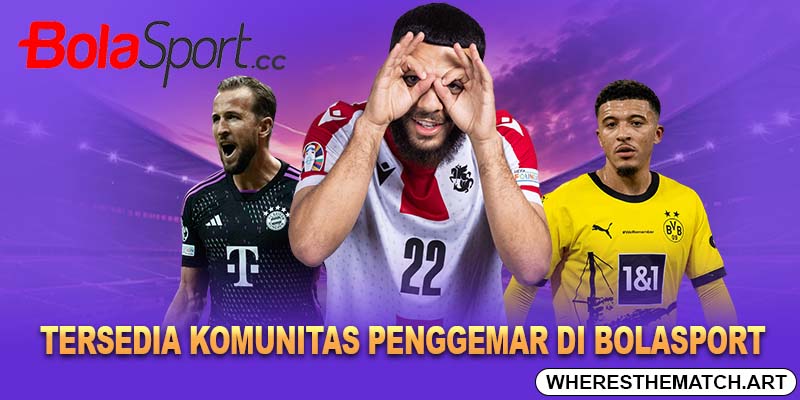 Tersedia komunitas penggemar di Bolasport